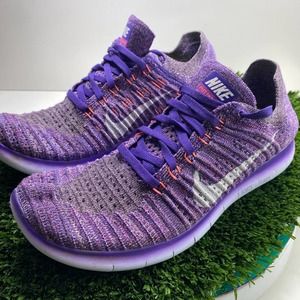 Nike Free RN Flyknit Women's 8.5 Grand Purple Nike